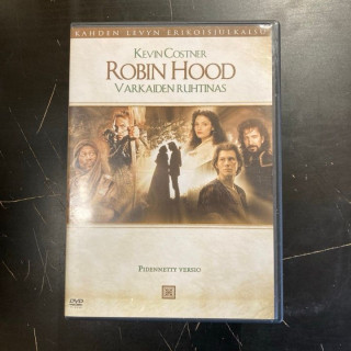 Robin Hood - varkaiden ruhtinas (erikoisjulkaisu) 2DVD (VG/M-) -seikkailu/draama-