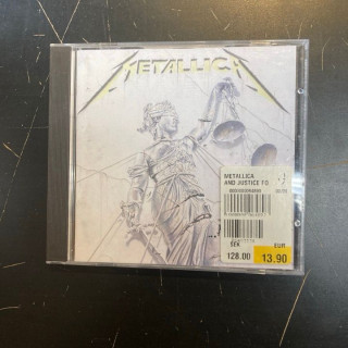 Metallica - ...And Justice For All CD (VG+/VG+) -thrash metal-