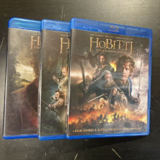 Hobitti trilogia Blu-ray (M-/VG+-M-) -seikkailu-