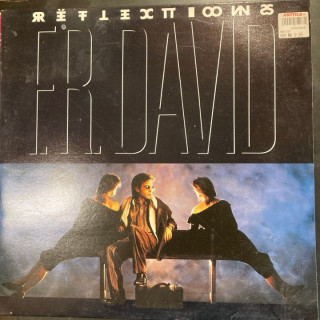 F.R. David - Reflections (HOL/1987) LP (VG-VG+/VG+) -synthpop-