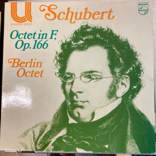 Schubert - Octet In F, Op. 166 (HOL/1975) LP (M-/VG+) -klassinen-