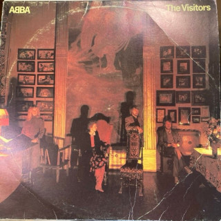 ABBA - The Visitors (FIN/1981) LP (VG+/G) -pop-