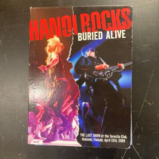 Hanoi Rocks - Buried Alive DVD (VG+/VG+) -glam rock-