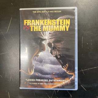 Frankenstein Vs The Mummy DVD (VG/M-) -kauhu-