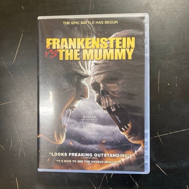 Frankenstein Vs The Mummy DVD (VG/M-) -kauhu-