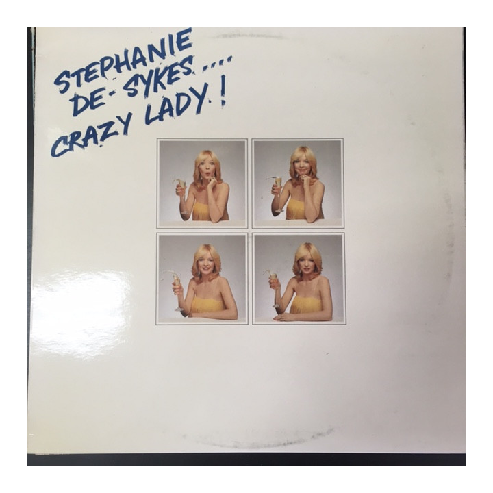 Stephanie De-Sykes - Crazy Lady LP (VG+-M-/VG+) -pop-