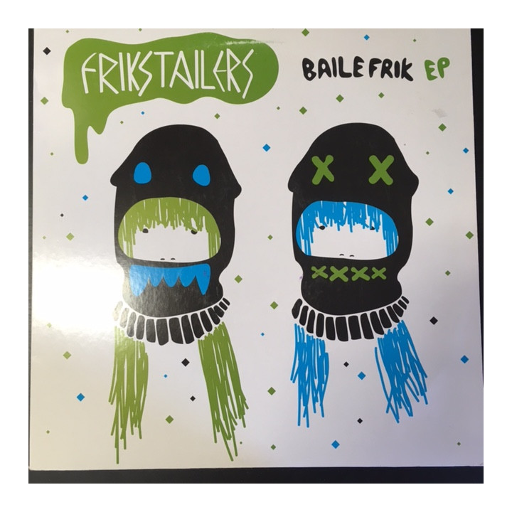 Frikstailers / MC Zulu - Baile Frik 12'' EP (VG+/VG+) -electro-