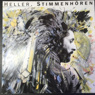 Heller - Stimmenhören LP (M-/VG+) -chanson-