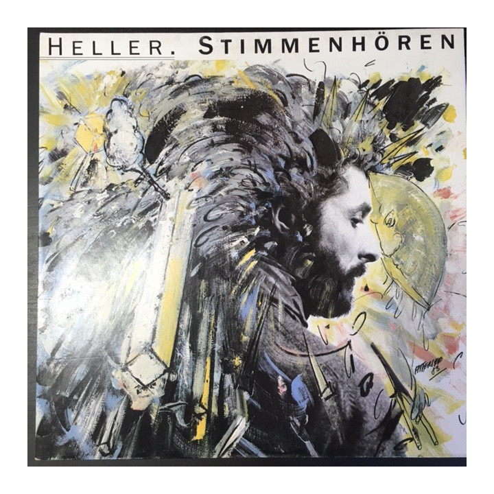 Heller - Stimmenhören LP (M-/VG+) -chanson-