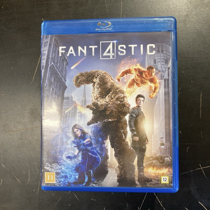 Fantastic Four (2015) Blu-ray (M-/M-) -toiminta/sci-fi-