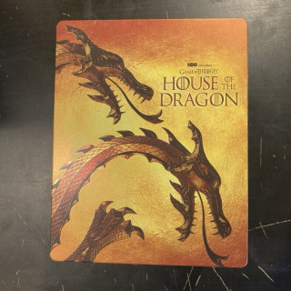 House Of The Dragon - Kausi 1 (steelbook) 4K Ultra HD (M-/M-) -tv-sarja-