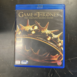 Game Of Thrones - Kausi 2 Blu-ray (VG+/M-) -tv-sarja-