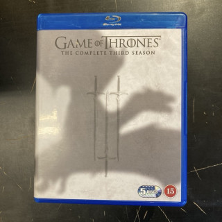 Game Of Thrones - Kausi 3 Blu-ray (VG+/M-) -tv-sarja-