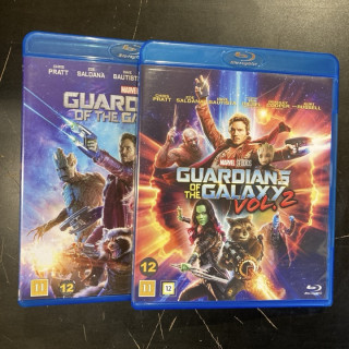 Guardians Of The Galaxy 1-2 Blu-ray (M-/M-) -seikkailu/sci-fi-