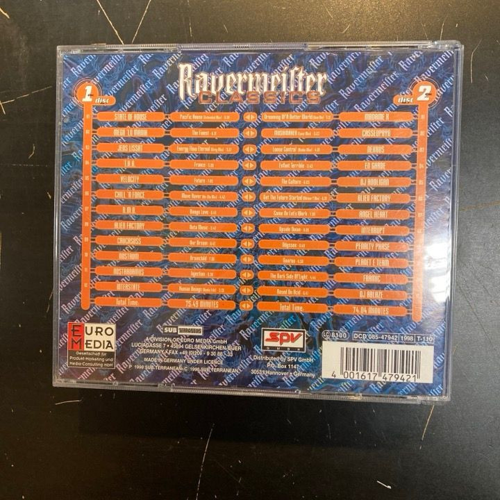 V/A - Ravermeister Classics Volume 1 2CD (VG/M-)