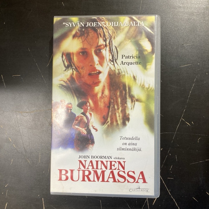 Nainen Burmassa VHS (VG+/M-) -toiminta/jännitys-