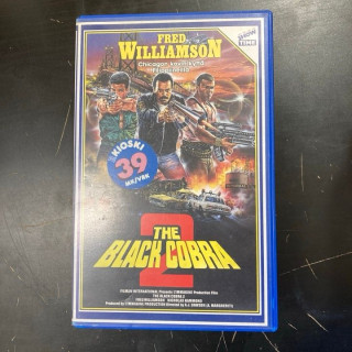 Black Cobra 2 VHS (VG+/VG+) -toiminta-