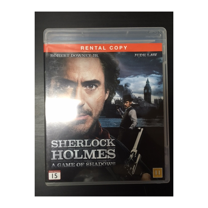 Sherlock Holmes Blu-ray (VG+/M-) -toiminta-