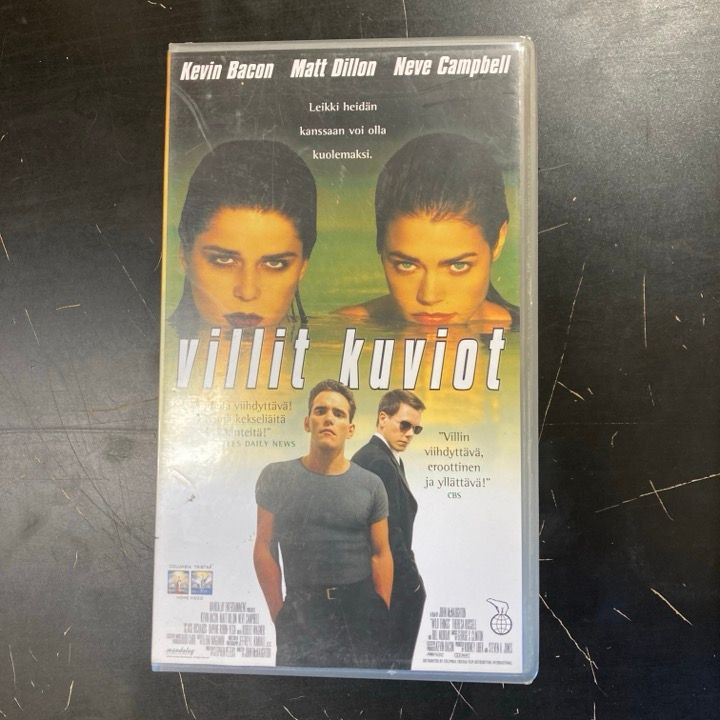 Villit kuviot VHS (VG+/M-) -jännitys-