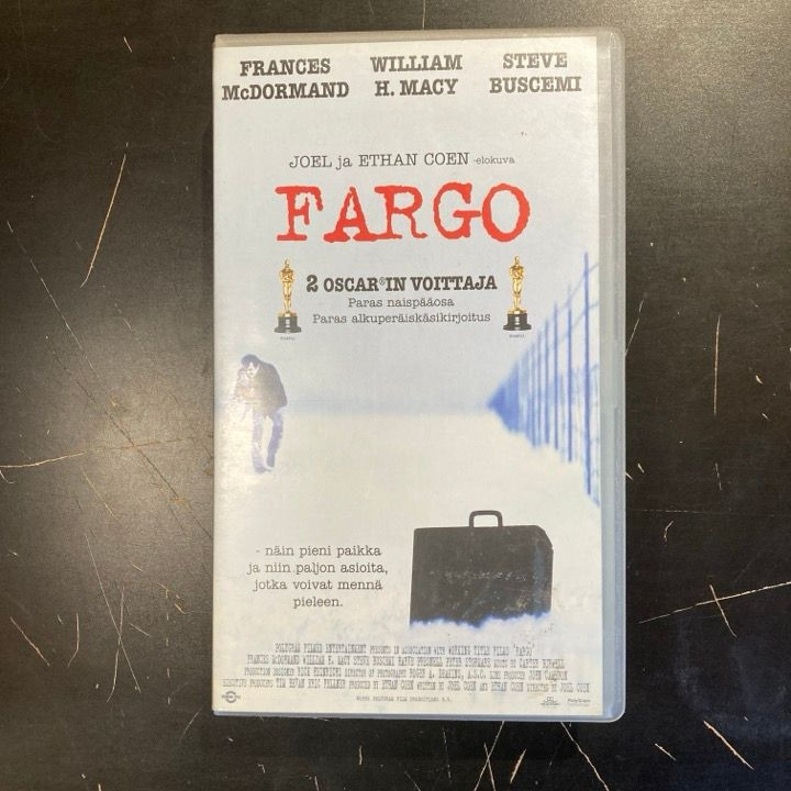 Fargo VHS (VG+/M-) -jännitys-