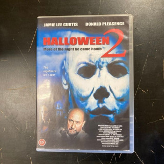 Halloween 2 - tappajan paluu DVD (VG/VG+) -kauhu-