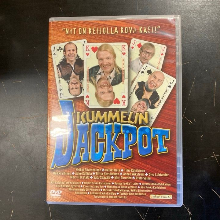 Kummelin Jackpot DVD (M-/M-) -komedia-