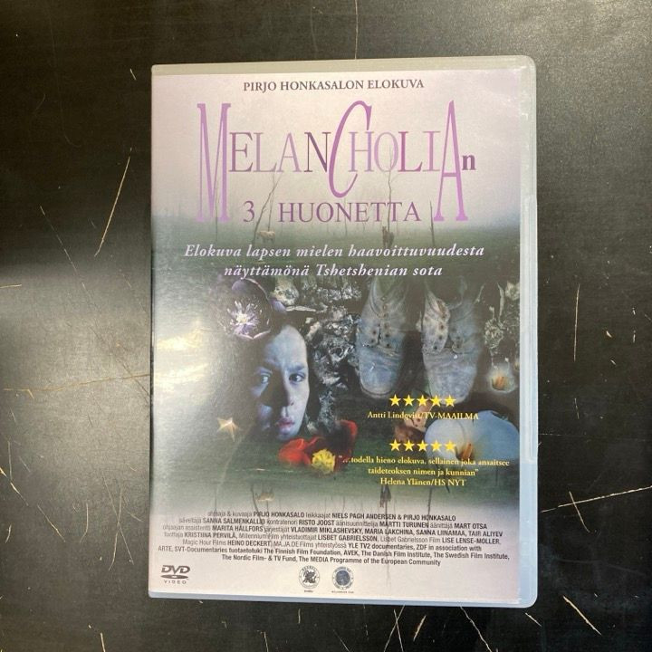 Melancholian 3 huonetta DVD (M-/M-) -dokumentti-