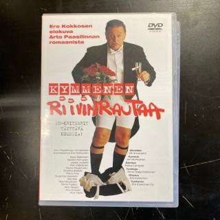 Kymmenen riivinrautaa DVD (VG+/M-) -komedia-