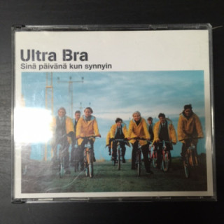 Ultra Bra - Sinä päivänä kun synnyin 2CD (VG/M-) -pop rock-