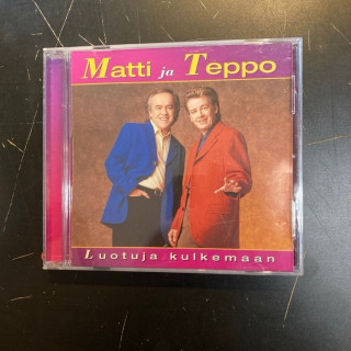 Matti ja Teppo - Luotuja kulkemaan CD (VG+/VG+) -iskelmä-