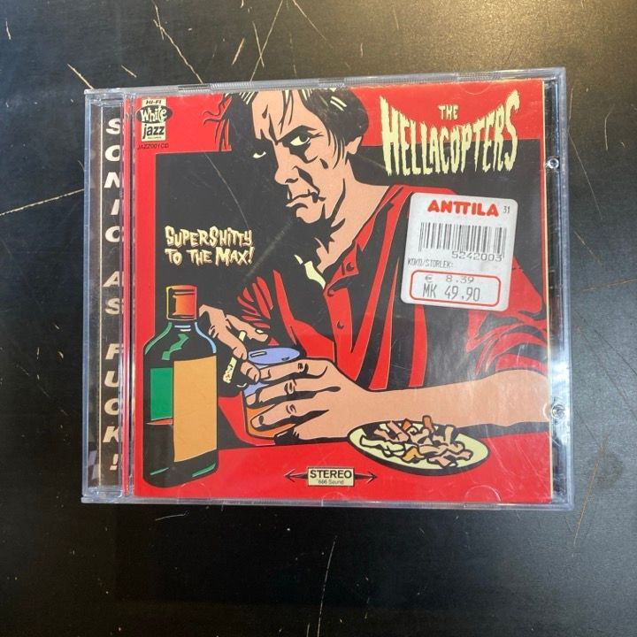 Hellacopters - Supershitty To The Max! CD (M-/M-) -garage rock-