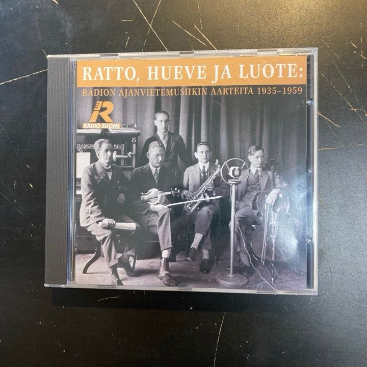 V/A - Ratto, hueve ja luote (radion ajanvietemusiikin aarteita 1935-1959) CD (M-/VG+)