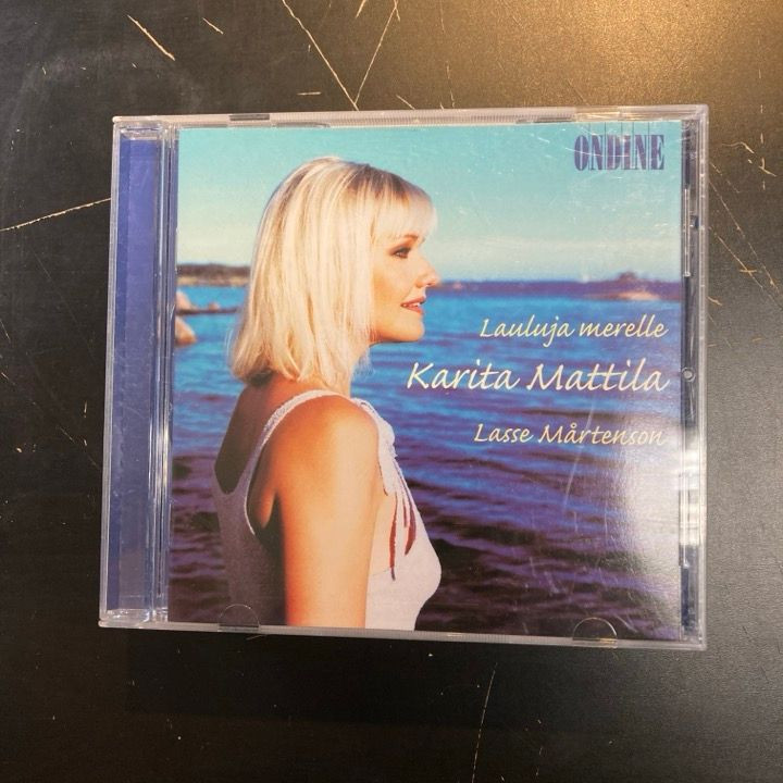 Karita Mattila - Lauluja merelle CD (VG+/M-) -klassinen-