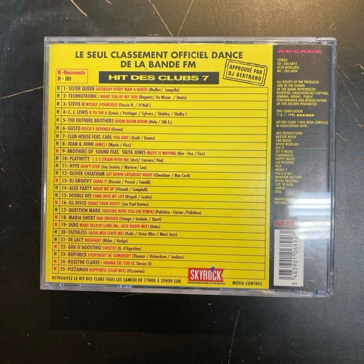 V/A - Hit Des Clubs 7 CD (VG+/M-)