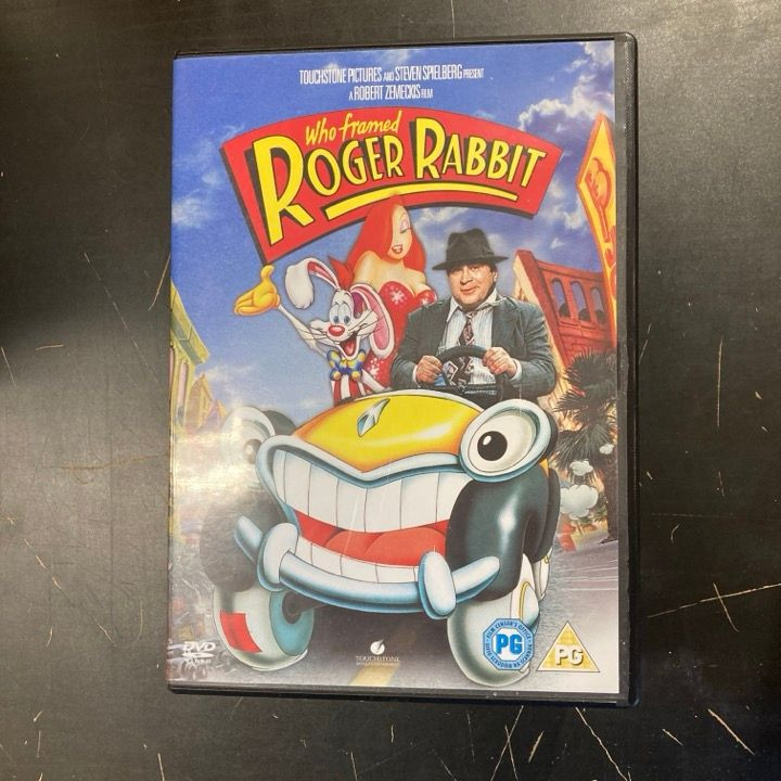 Kuka viritti ansan, Roger Rabbit? DVD (VG+/M-) -komedia/animaatio-