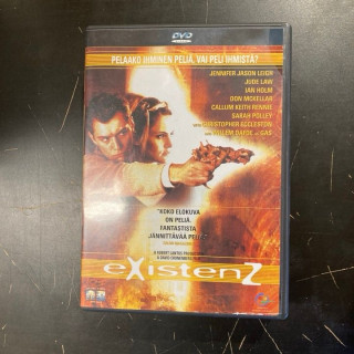 Existenz DVD (VG+/VG+) -toiminta/sci-fi-