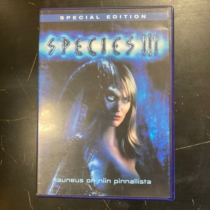 Species III (special edition) DVD (VG/M-) -kauhu/sci-fi-