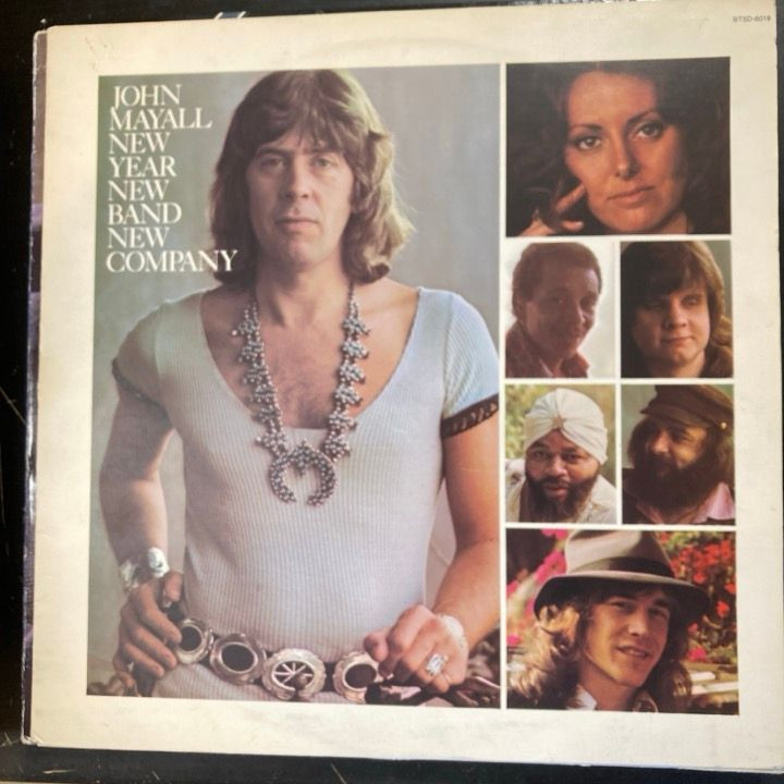 John Mayall - New Year, New Band, New Company (SCAND/1975) LP (VG+-M-/VG) -blues rock-