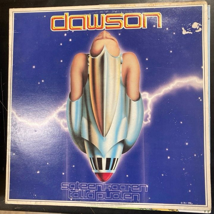 Dawson - Sateenkaaren tällä puolen (FIN/1982) LP (VG-VG+/VG) -hard rock-