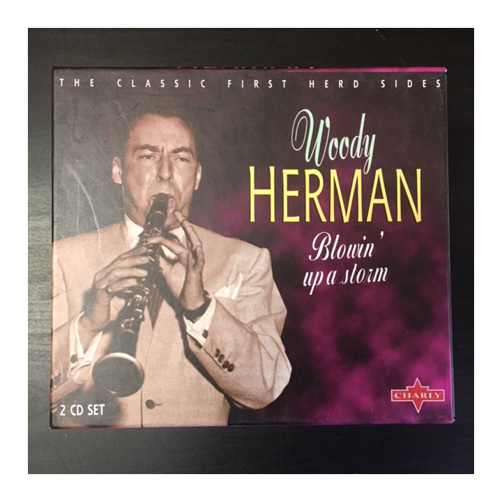 Woody Herman - Blowin' Up A Storm (The Classic First Herd Sides) 2CD (VG+-M-/M-) -swing-