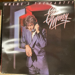 Eddie Money - Where's The Party? (HOL/1983) LP (VG+-M-/VG) -pop rock-