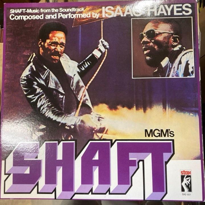 Isaac Hayes - Shaft (UK/1989) 2LP (M-/VG+) -soundtrack-