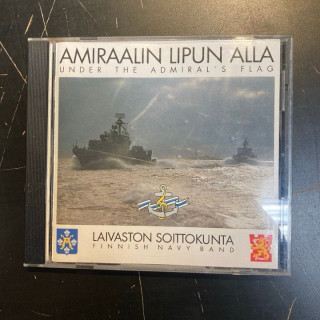 Laivaston Soittokunta - Amiraalin lipun alla CD (VG/VG+) -sotilasmusiikki-