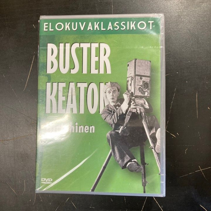 Buster Keaton - Hirtehinen / Henkivartija / Mielikuvitusta ja todellisuutta DVD (avaamaton) -komedia-