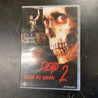 Evil Dead 2 - Dead By Dawn (1987) DVD (M-/M-) -kauhu-