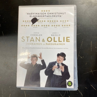 Stan & Ollie - Ohukainen ja Paksukainen DVD (VG+/M-) -komedia/draama-