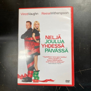 Neljä joulua yhdessä päivässä DVD (M-/M-) -komedia-