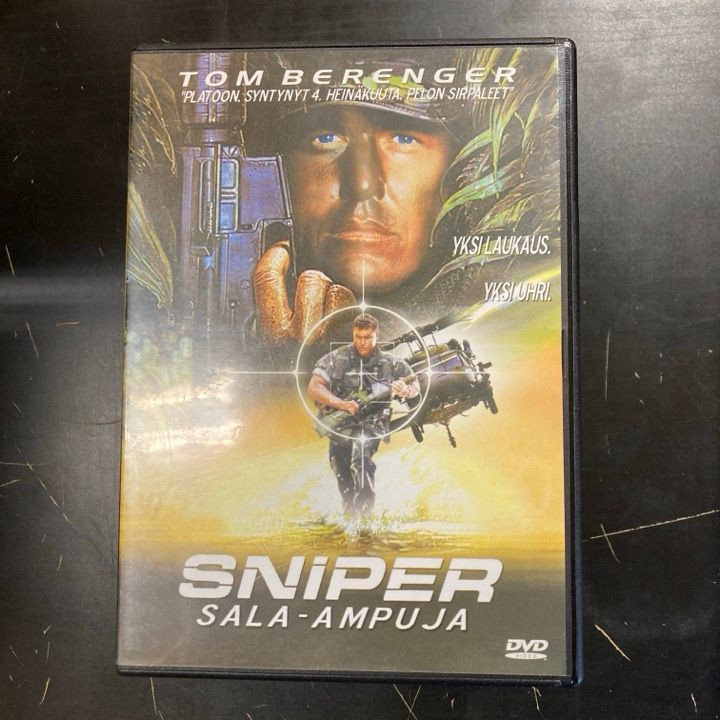 Sniper - sala-ampuja DVD (VG+/M-) -toiminta-