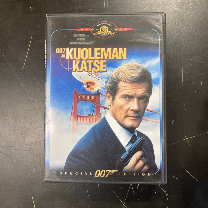 007 ja kuoleman katse (special edition) DVD (VG+/M-) -toiminta-