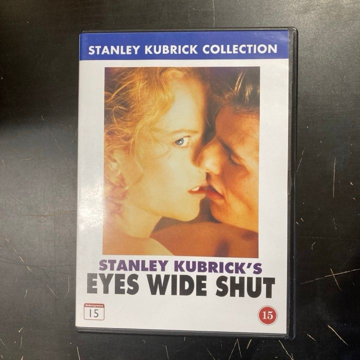 Eyes Wide Shut DVD (M-/M-) -jännitys/draama-